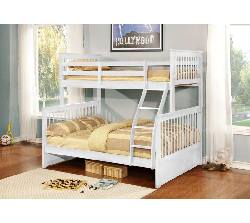 InRoom Designs Twin Over Full LShaped Bunk Bed & Reviews Wayfair